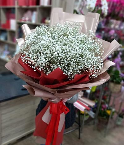 Букет цветов из: Гипсофила в Александроневской