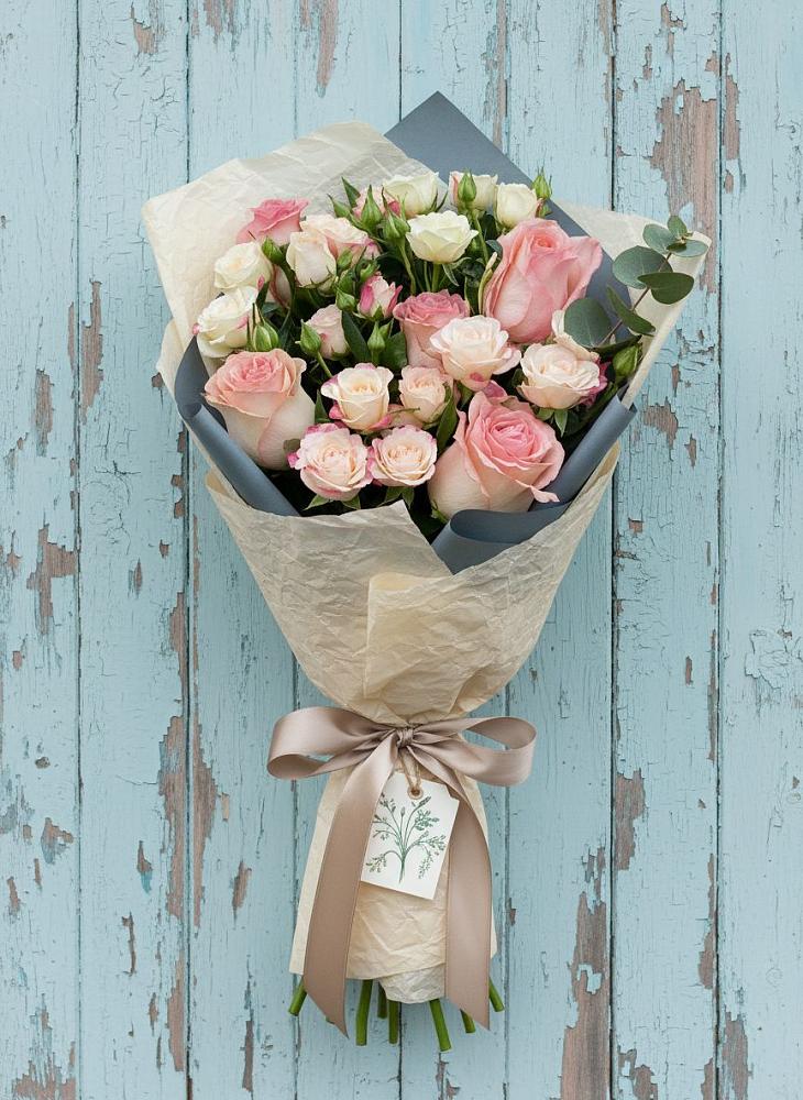 Букет цветов из: Розы в Александроневской