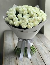 Букет 35 Белых роз в Александроневской