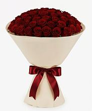 Букет 101 Бордовая роза Блэк Бакарра в Александроневской