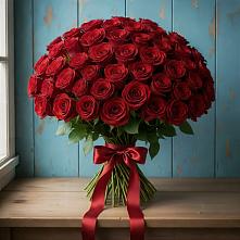 Букет Красные розы Блэк Меджик в Александроневской