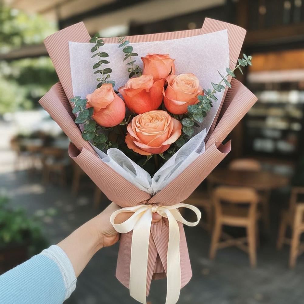 Букет цветов из: Розы в Александроневской