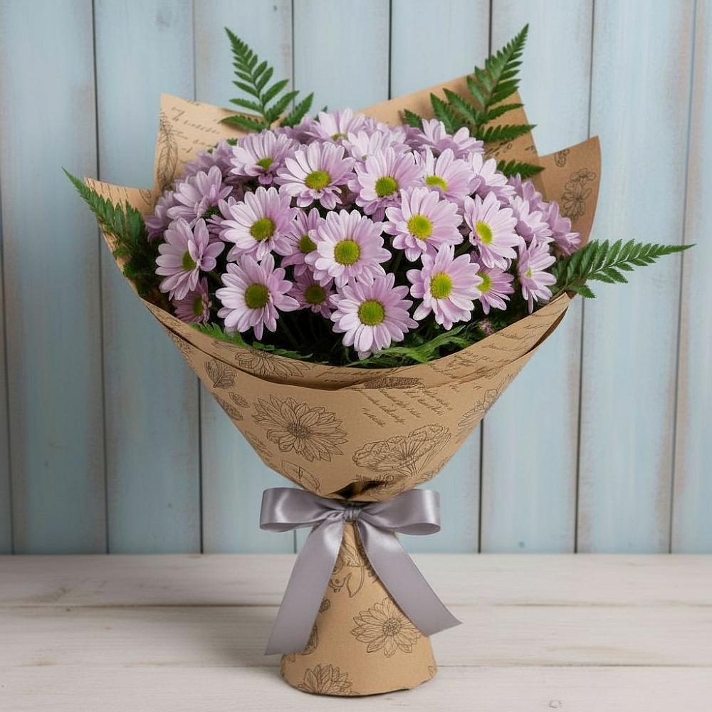 Букет цветов из: Хризантемы в Александроневской