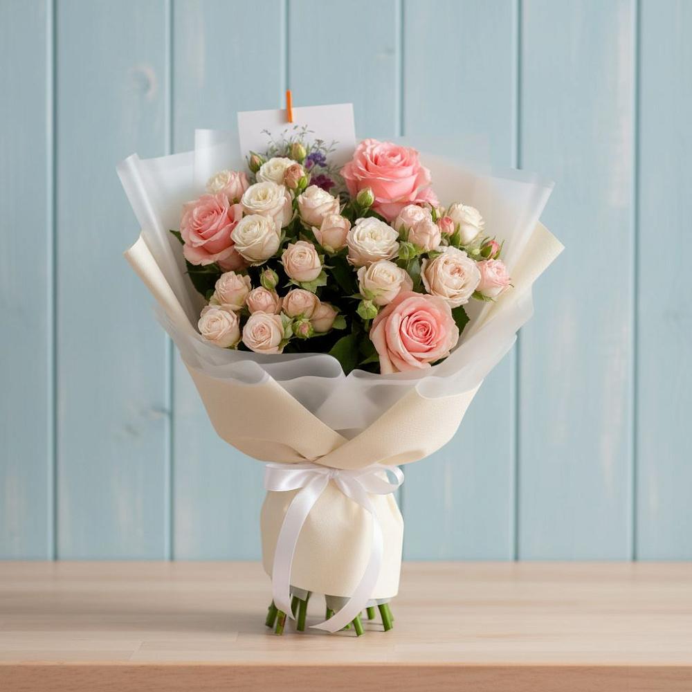 Букет цветов из: Розы в Александроневской