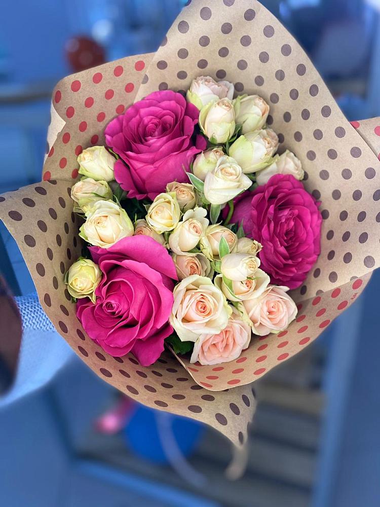 Букет цветов из: Розы в Александроневской