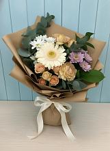 Букет цветов из:  Герберы и Хризантемы в Александроневской