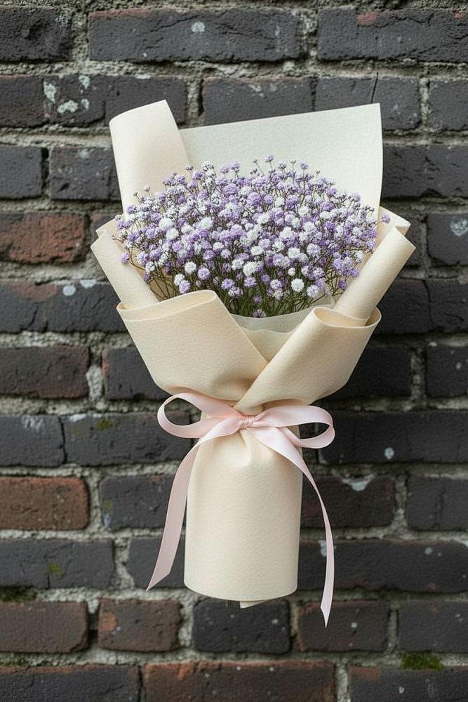 Букет цветов из: Гипсофила в Александроневской