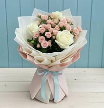 Букет цветов из:  Розы #REPLACE_PRED# Александроневской