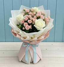 Букет цветов из:  Розы в Александроневской