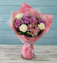 Букет цветов из:  Герберы в Александроневской