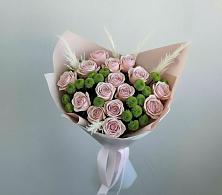 Букет цветов из:  Розы и Хризантемы #REPLACE_PRED# Александроневской