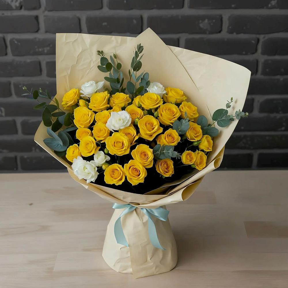 Букет цветов из: Розы в Александроневской