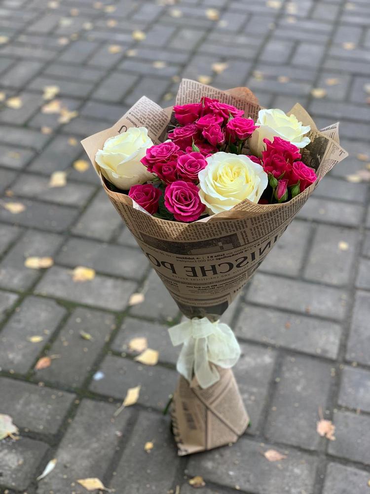 Букет цветов из: Розы в Александроневской