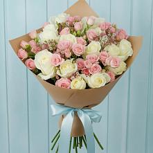 Букет цветов из:  Розы в Александроневской