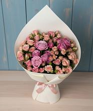 Букет цветов из:  Розы #REPLACE_PRED# Александроневской